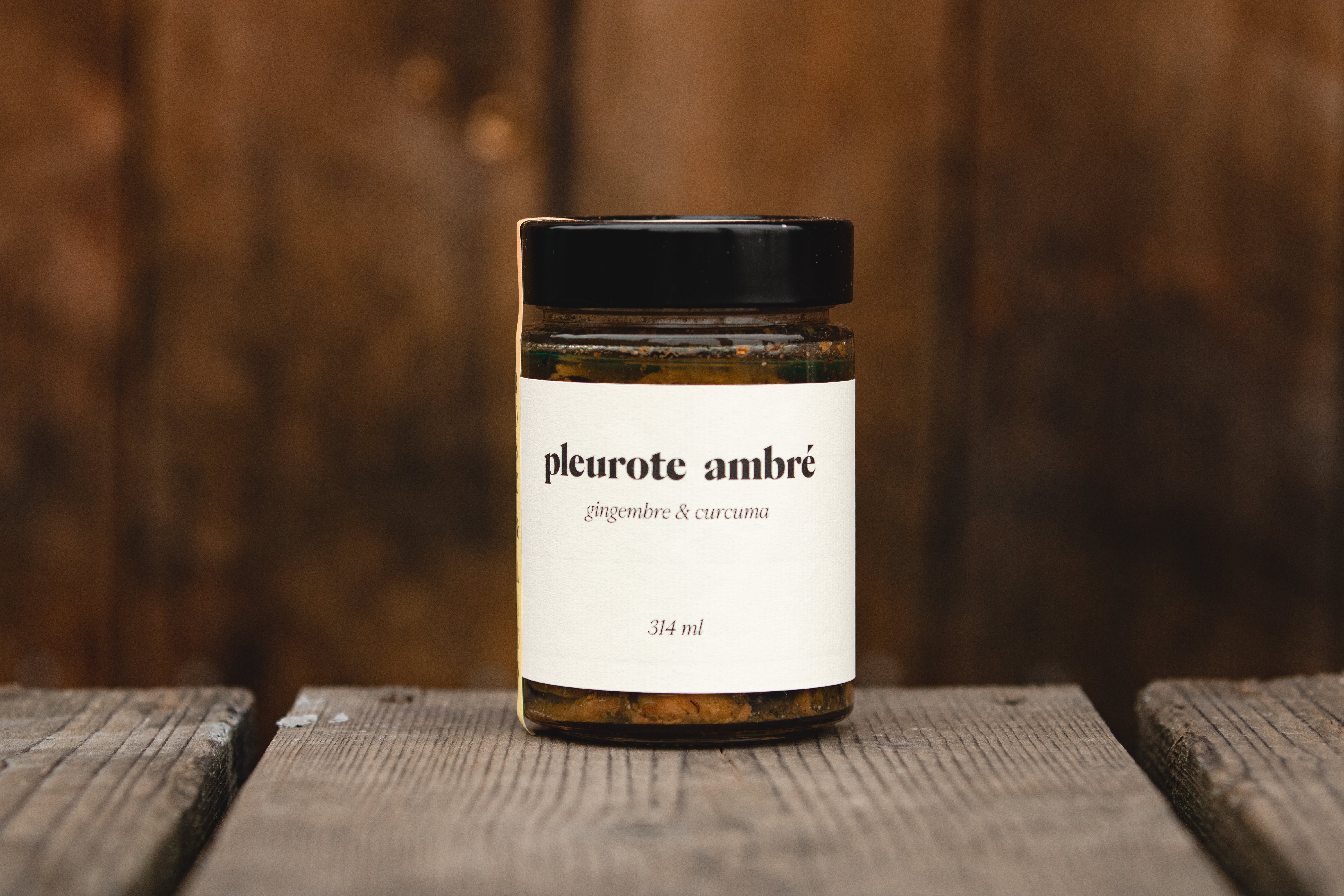 Pleurote ambré (champignons marinés)